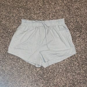 blue striped comfy shorts!